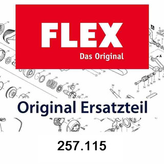 FLEX Handgriff lang schwarz M 14  (257.115)
