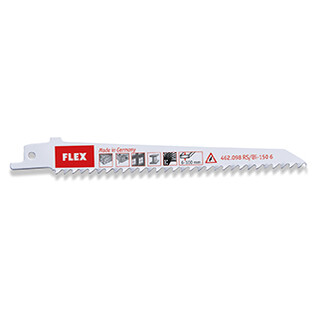 FLEX Säbelsägeblätter für Metall, Holz, Kunststoffe RS/Bi-150 6 VE5 (462098)