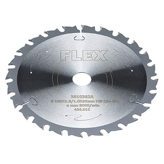 FLEX Standard Kreissägeblatt mit Wechselzahn D165x1,6/1,0x20 HM Z=24 WZ (456012)