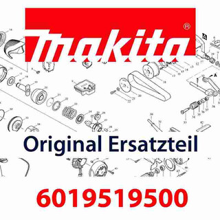 Makita Firmenschild - Original Ersatzteil 6019519500