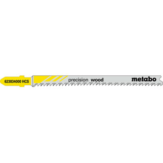 Metabo 5 Stichsgebltter precision wood 91 2,2 mm, HCS (623834000)