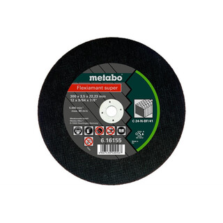 METABO Flexiamant super 300x3,5x20,0 Stein, Trennscheibe, gerade Ausfhrung (616156000)