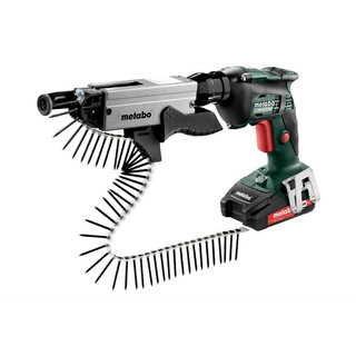 Metabo Akku-Schrauber SE 18 LTX 4000 + Schrauber-Magazin SM 5-55 (620048510); Kunststoffkoffer; 18V 2x2Ah Li-Ion + ASC 55