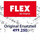 FLEX Kabelbinder 100x2,5 T18R (499.250)