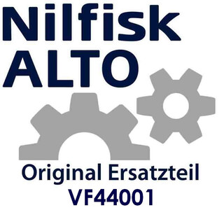 NILFISK Kunststoffadapter D48  L43 Bohr. 8mm sw. (DE15SAC0051)