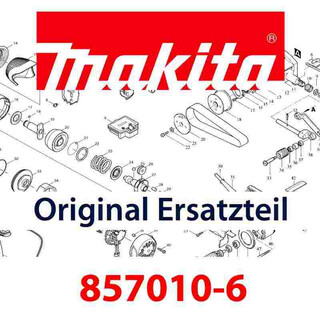 Makita Typenschild 6201D - Original Ersatzteil 857010-6
