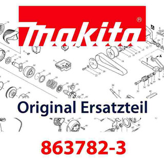 Makita Typenschild 6843 - Original Ersatzteil 863782-3