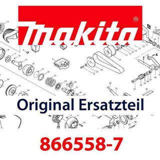 Makita Typenschild FS6300 - Original Ersatzteil 866558-7