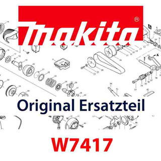 Makita Sechskantmutter M5 - Original Ersatzteil W7417