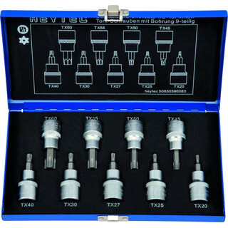 Heytec Steckschlssel-Satz 1/2 9-teilig. 50850-59 50850590083