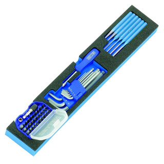 Heytec Werkzeugkasten Retro  96-teilig mit 5-Modulen 508076-945, 50807694500