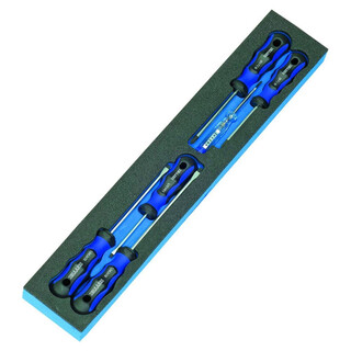 Heytec Werkzeugkasten Retro  96-teilig mit 5-Modulen 508076-945, 50807694500