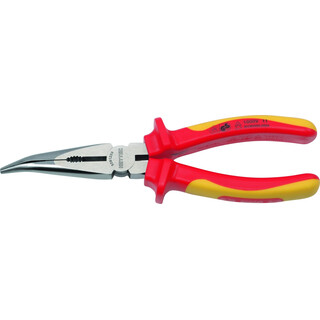Heytec Flachrundzange VDE gebogen, 5081209, 200 mm...