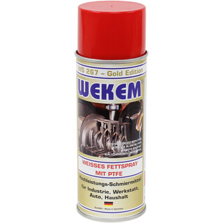 Wekem Weies Fettspray, Fett-Spray WS267, 400ml