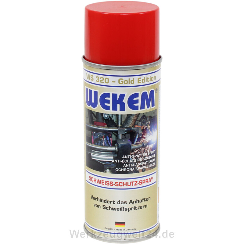 Spray Al Silicio Universale WEKEM WS-74, Lubrificante E Protettivo Per Metallo, Gomma E Plastica, Antigrippaggio, Antirumore, 400ml