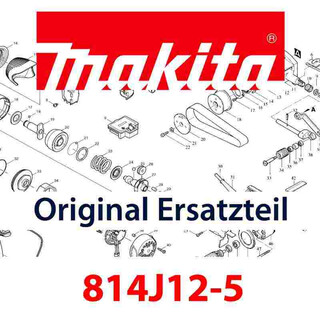 Makita Typenschild GS6000 - Original Ersatzteil 814J12-5