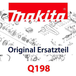 Makita Mutter M12 - Original Ersatzteil Q198