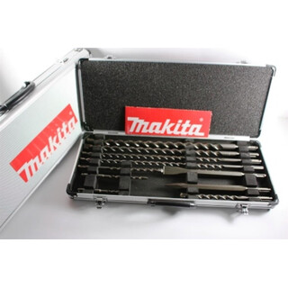 Makita SDS-Plus Bohrer- und Meißelset D-19174 ,10-teilig im Alukoffer