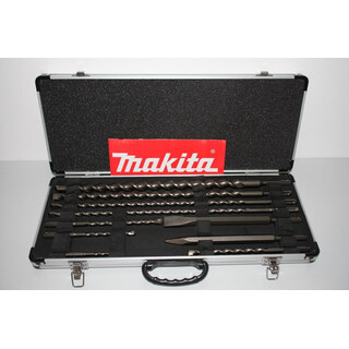 Makita SDS-Plus Bohrer- und Meißelset D-19174 ,10-teilig im Alukoffer