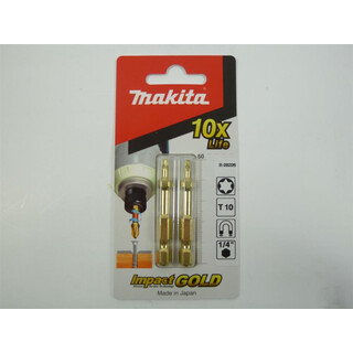 Makita Torsion Bit TX20 - 50mm lang  2 Stck  1/4 Aufnahme Torx , B-28248, Neuteil E-03349