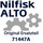 Nilfisk-ALTO Aufkleber SCRUBTEC 866 (71447A)