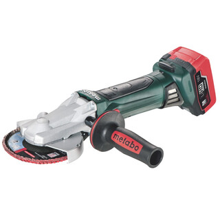 Metabo Akku-Flachkopf-Winkelschleifer WF 18 LTX 125 Quick (601306840); MetaLoc