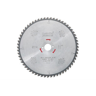 Metabo Kreissägeblatt HW/CT 305 x 30 x 2,4/1,8, Zähnezahl 48, Wechselzahn, Spanwinkel 5° neg. (628227000)