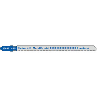 Metabo Stichsgebltter, Metall, Serie classic, 106/ 2,0 mm, HSS , 5 Stck (623697000)