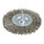 Metabo Rundbürste 100x0,3 mm/ Edelstahl, gewellt, mit 6 mm Schaft (630551000)